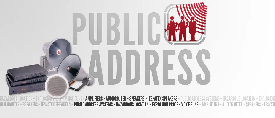 Federal Signal Public Address